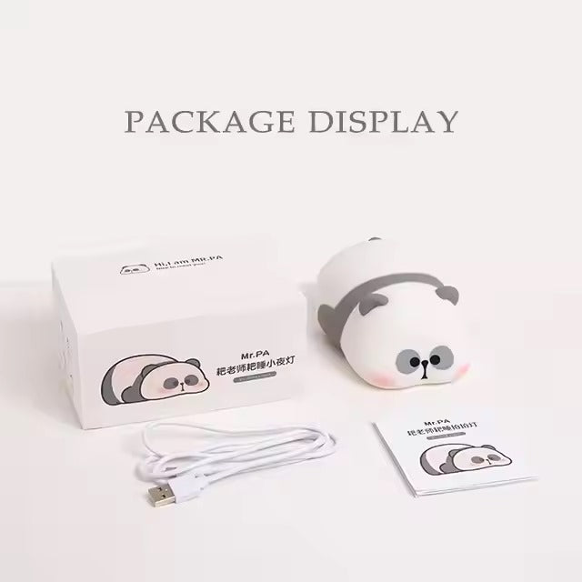 Mr. Pa Silicon Panda Lamp