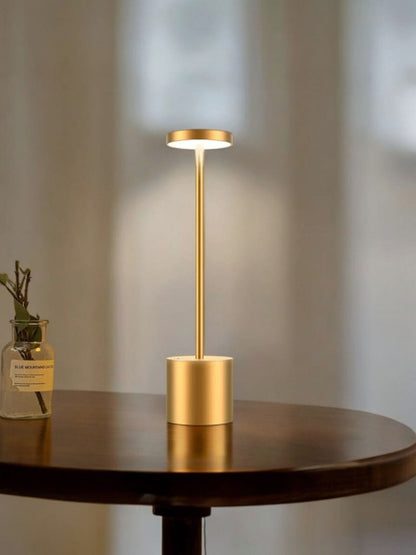 Cordless Metal LED Lamp - Rechargeable